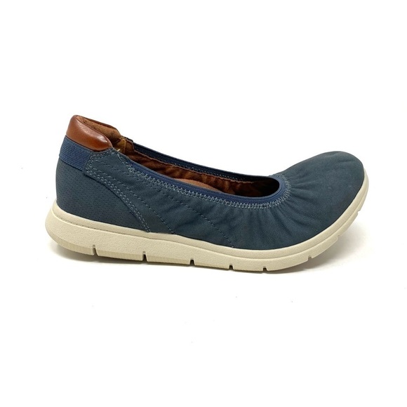 Cobb Hill LIDIA BALLET FLATS blue WIDE - Picture 1 of 7